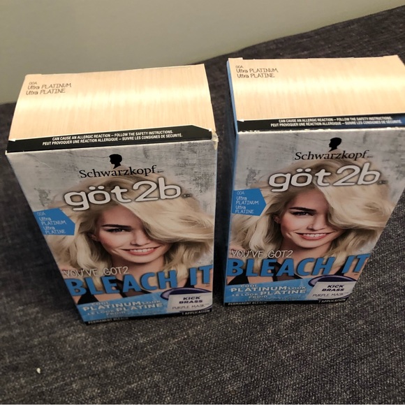 Hair Got2b Bleach It Perfectly Platinum Hair Dye 2 Boxes Poshmark